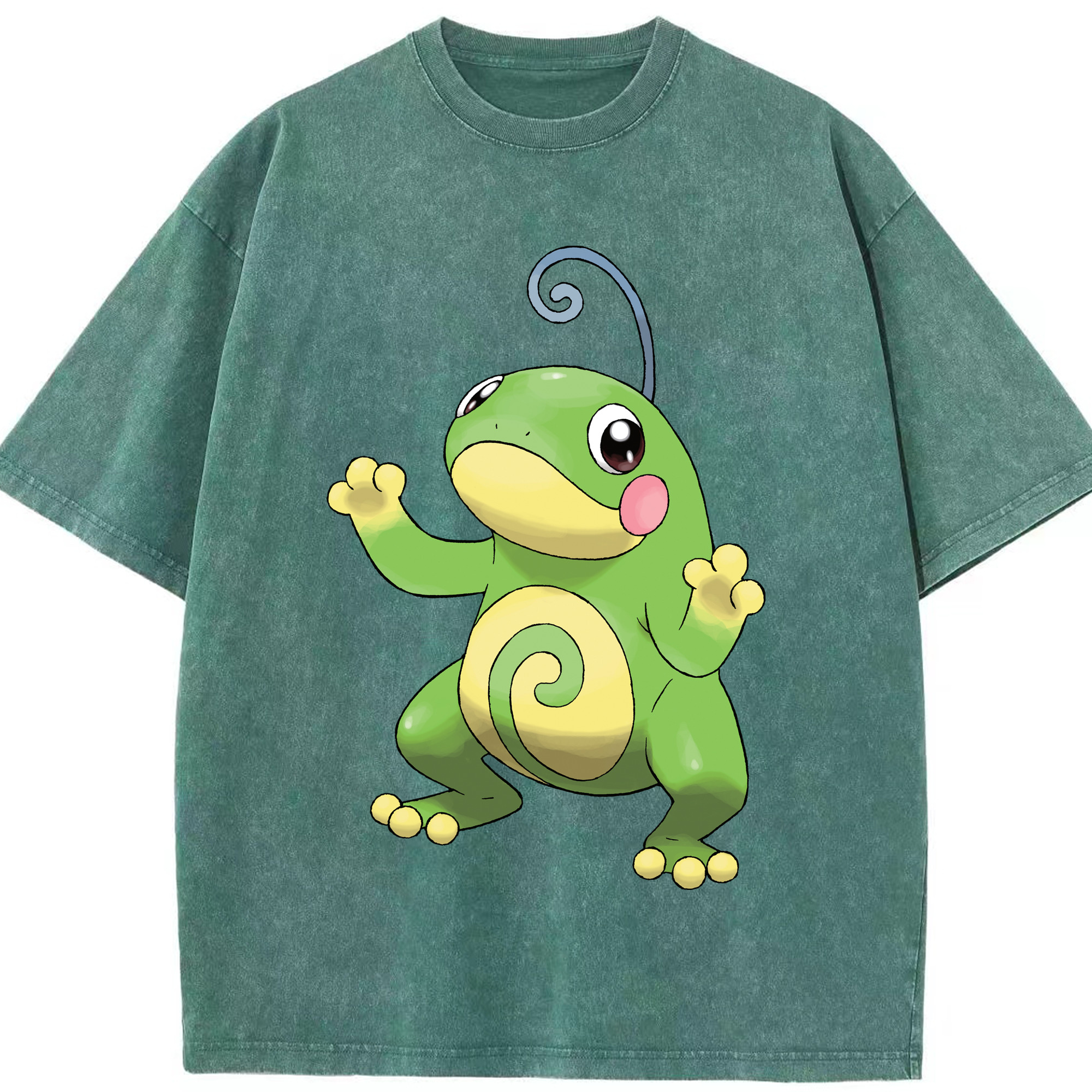 （画像用） ポケットモンスター Pokémon 綿100% ヴィンテージ風 半袖Tシャツ（フロントプリント）